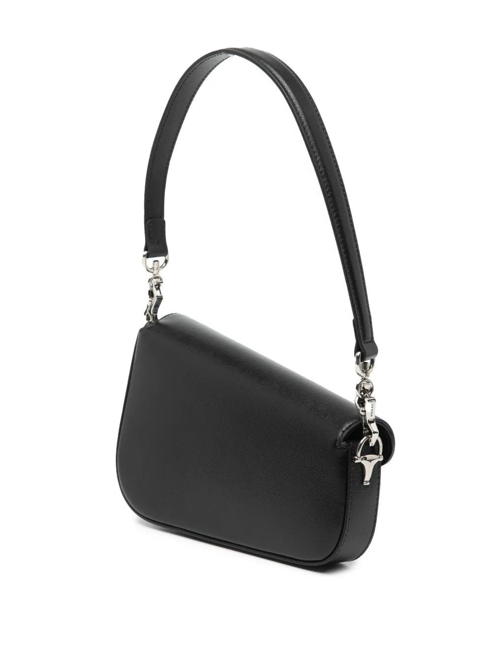 Pre-OwnedGucci Pre-Owned2016-2025 Mini Leather Asymmetric Horsebit 1955 satchel