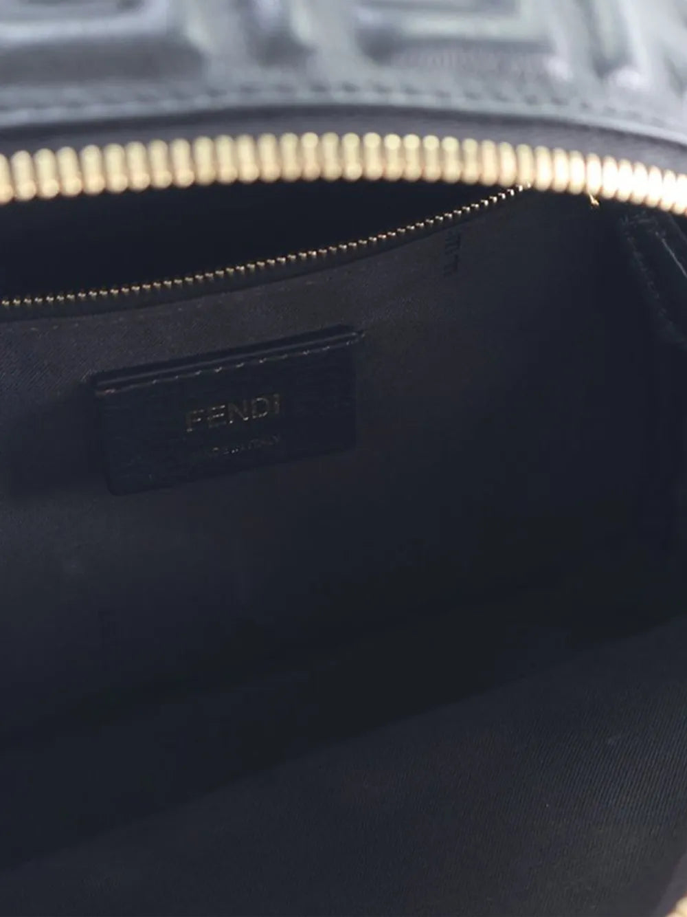 Pre-OwnedFendi Pre-Owned2010-2025 Mini Zucca Embossed Nappa By The Way Backpack tote bag