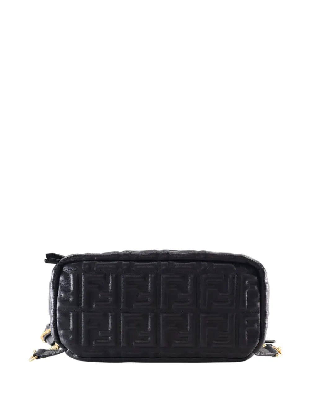 Pre-OwnedFendi Pre-Owned2010-2025 Mini Zucca Embossed Nappa By The Way Backpack tote bag