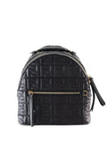 Pre-OwnedFendi Pre-Owned2010-2025 Mini Zucca Embossed Nappa By The Way Backpack tote bag