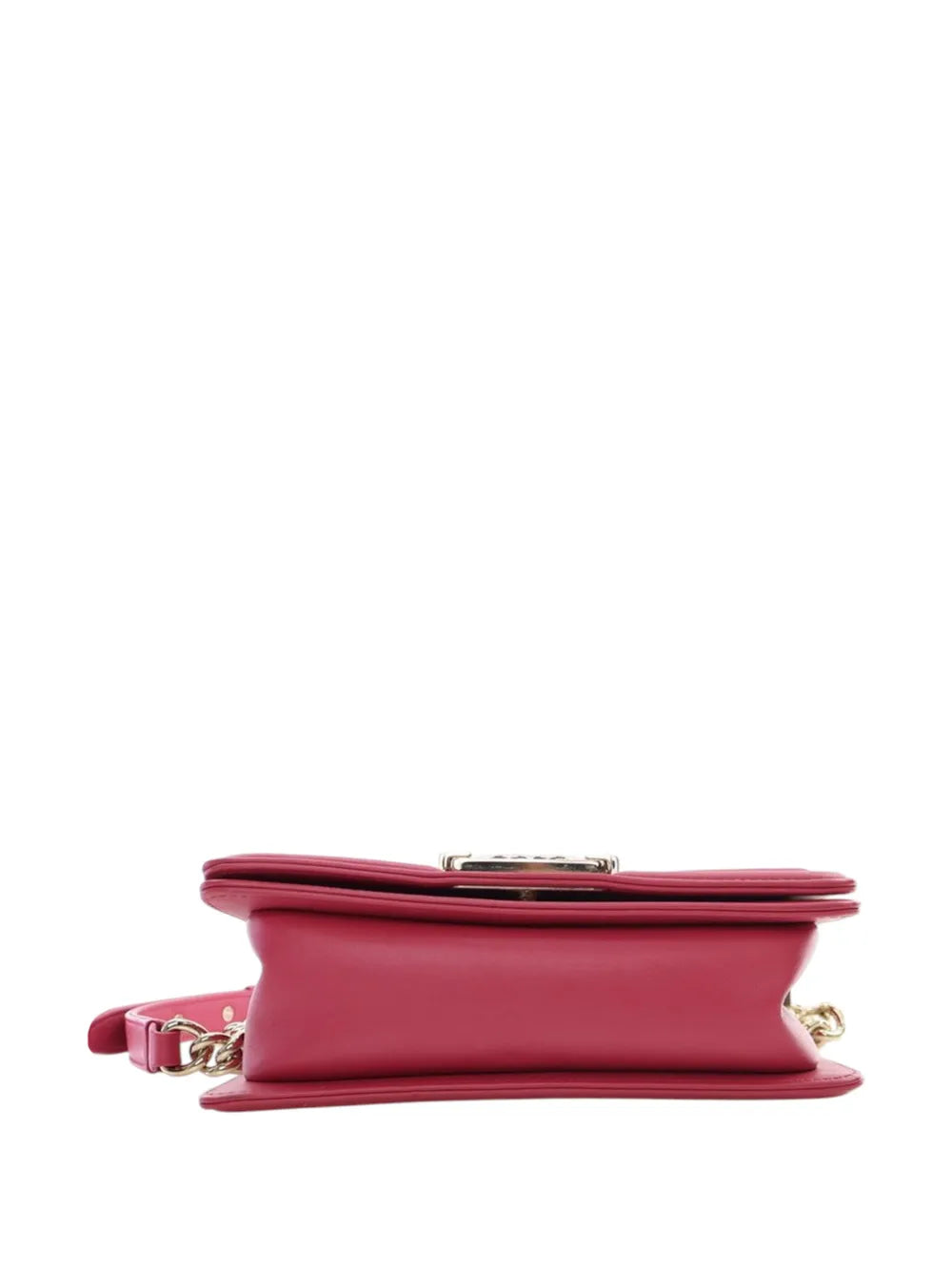 Pre-OwnedCHANEL Pre-Owned2018-2019 Small Tweed and Lambskin Boy Flap crossbody bag
