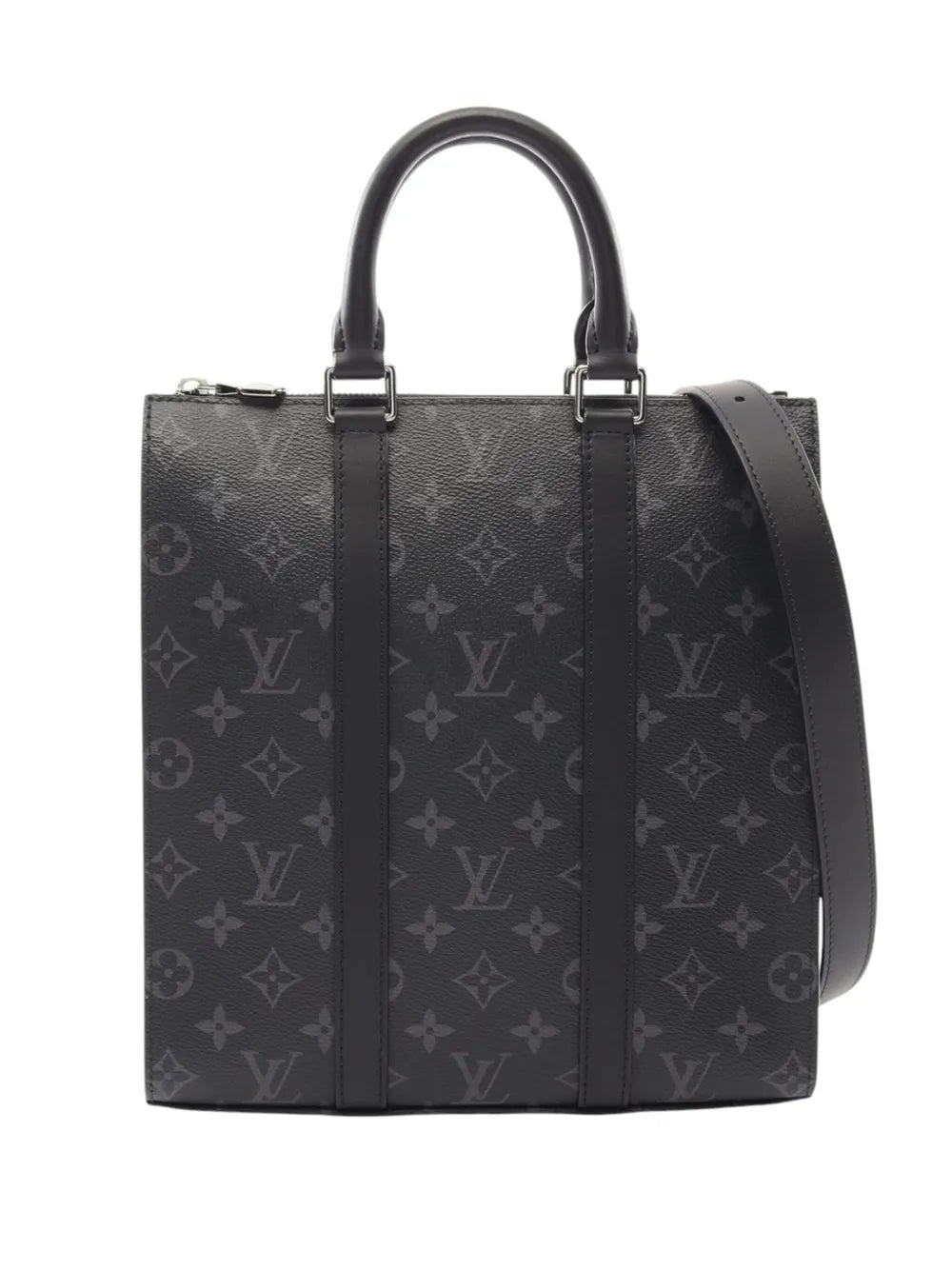 Pre-OwnedLouis Vuitton Pre-Owned2021-2025 Monogram Eclipse Sac Plat satchel