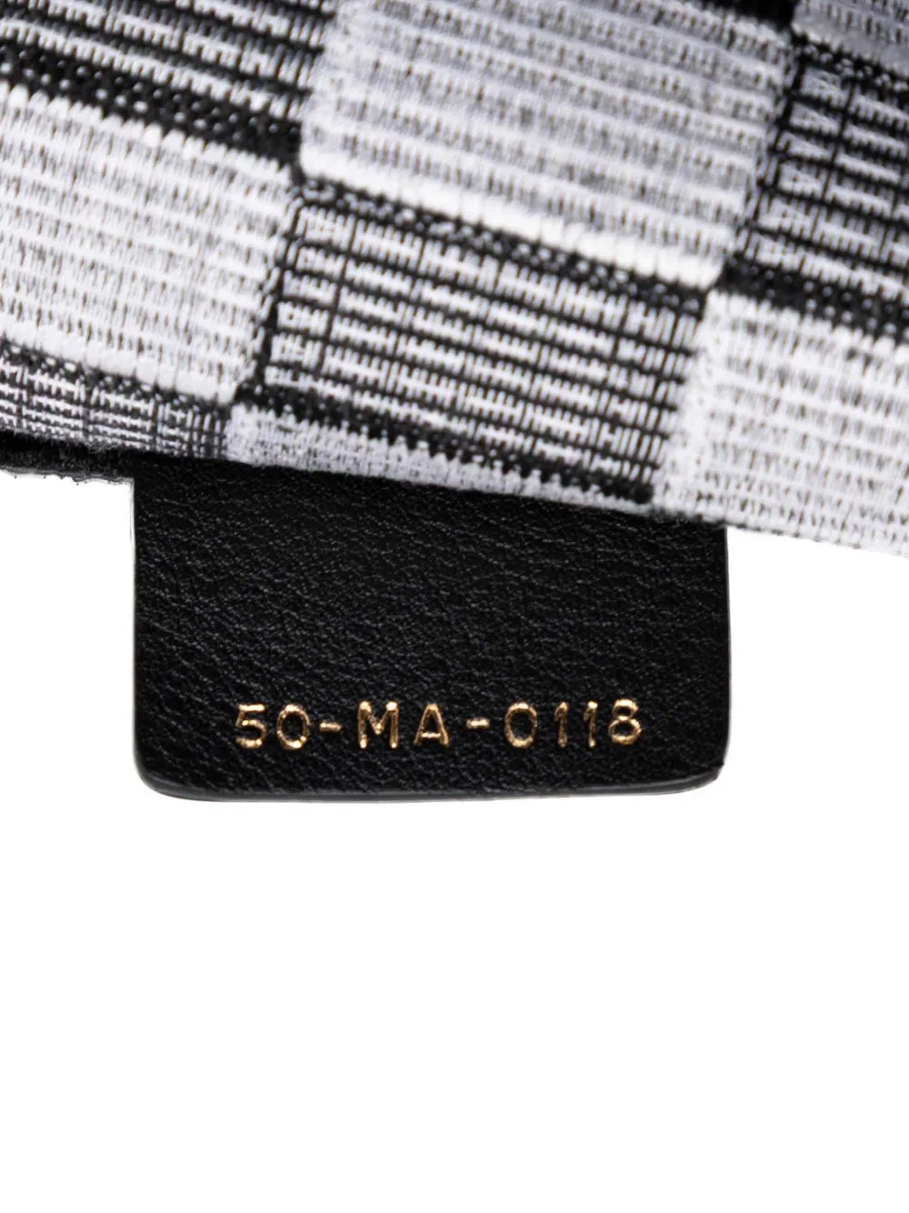 Pre-OwnedChristian Dior Pre-Owned2018 Large Embroidered Canvas Checkered Book tote bag