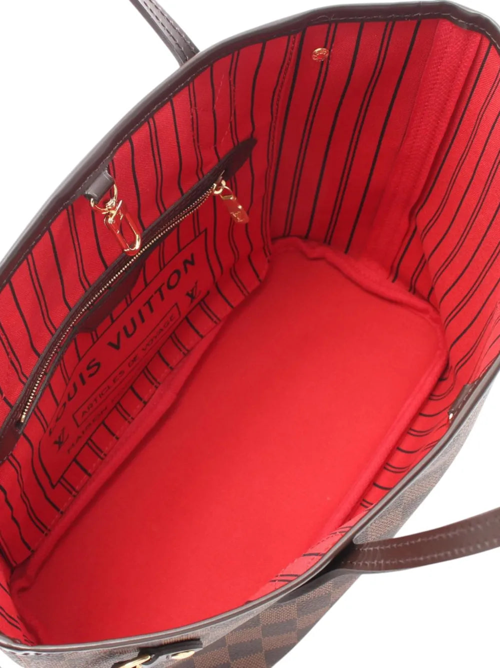 Pre-OwnedLouis Vuitton Pre-Owned2018 Damier Ebene Neverfull PM tote bag