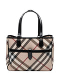 Pre-OwnedBurberry Pre-Owned2000-2017 Supernova Check Coated Canvas tote bag