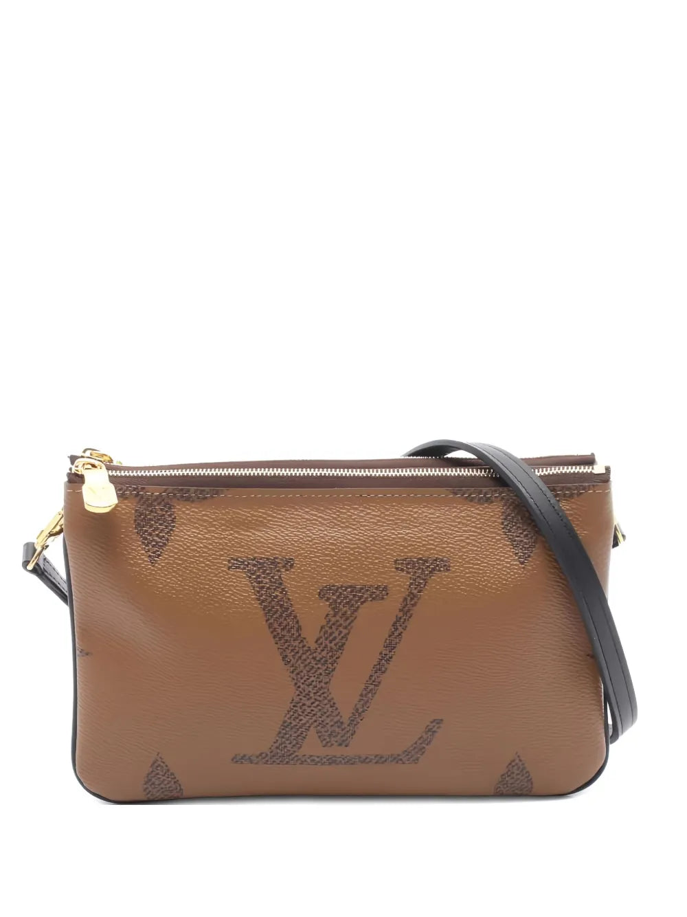 Pre-OwnedLouis Vuitton Pre-OwnedDouble Zip Monogram Shoulder Bag