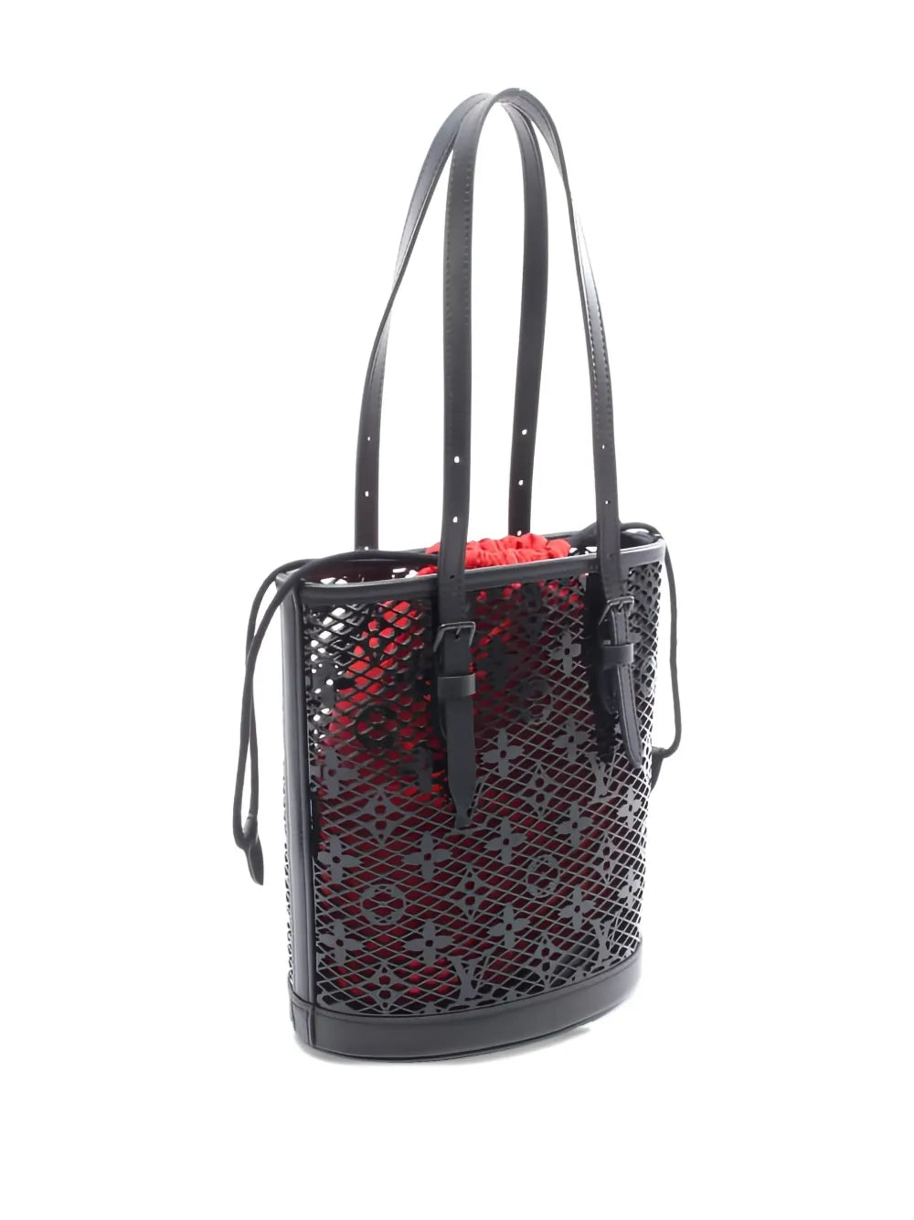Pre-OwnedLouis Vuitton Pre-Owned2010s Monogram Lace PM shoulder bag