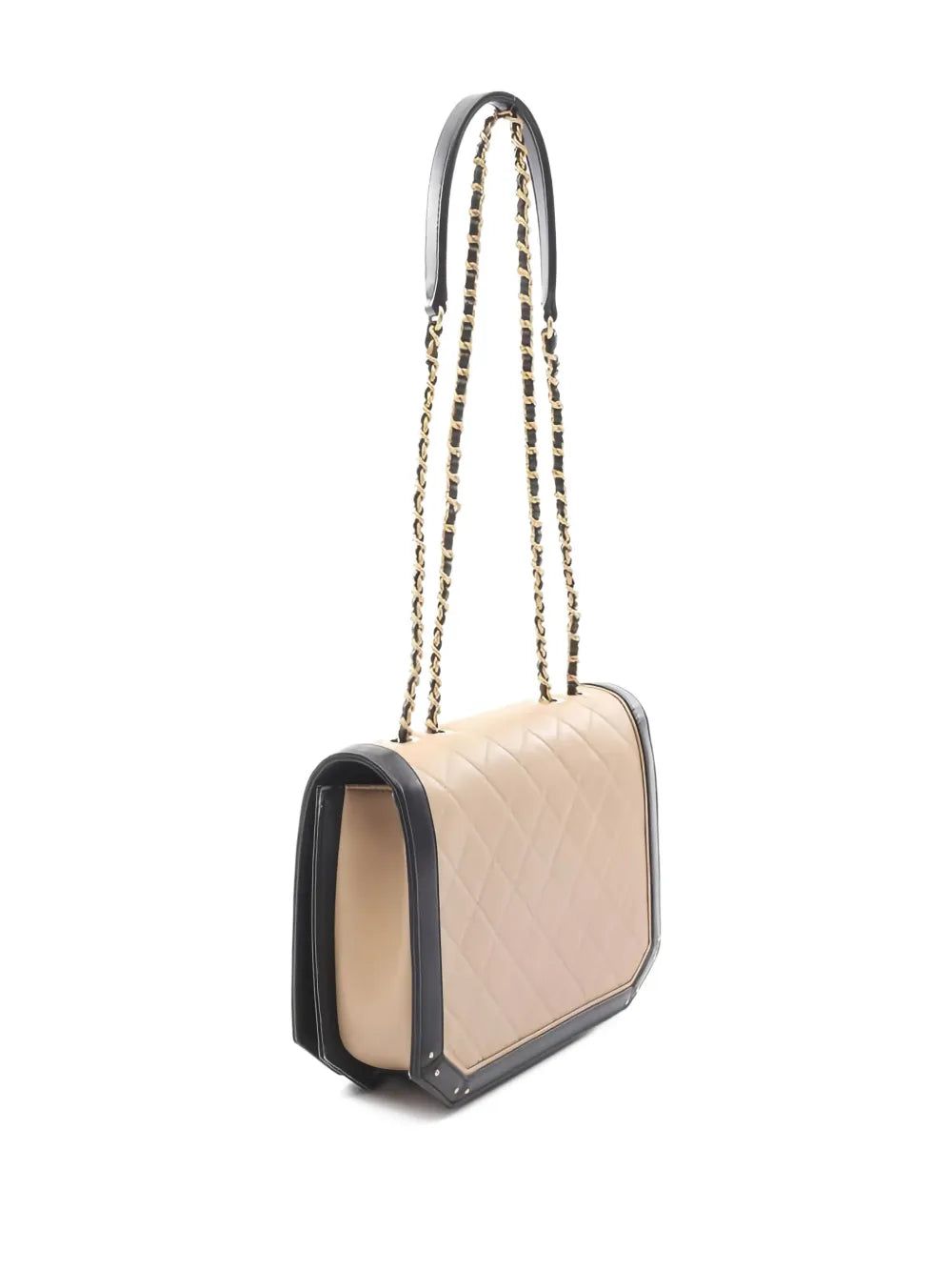 Pre-OwnedCHANEL Pre-Owned2017-2018 matelasschain-strap leather shoulder bag