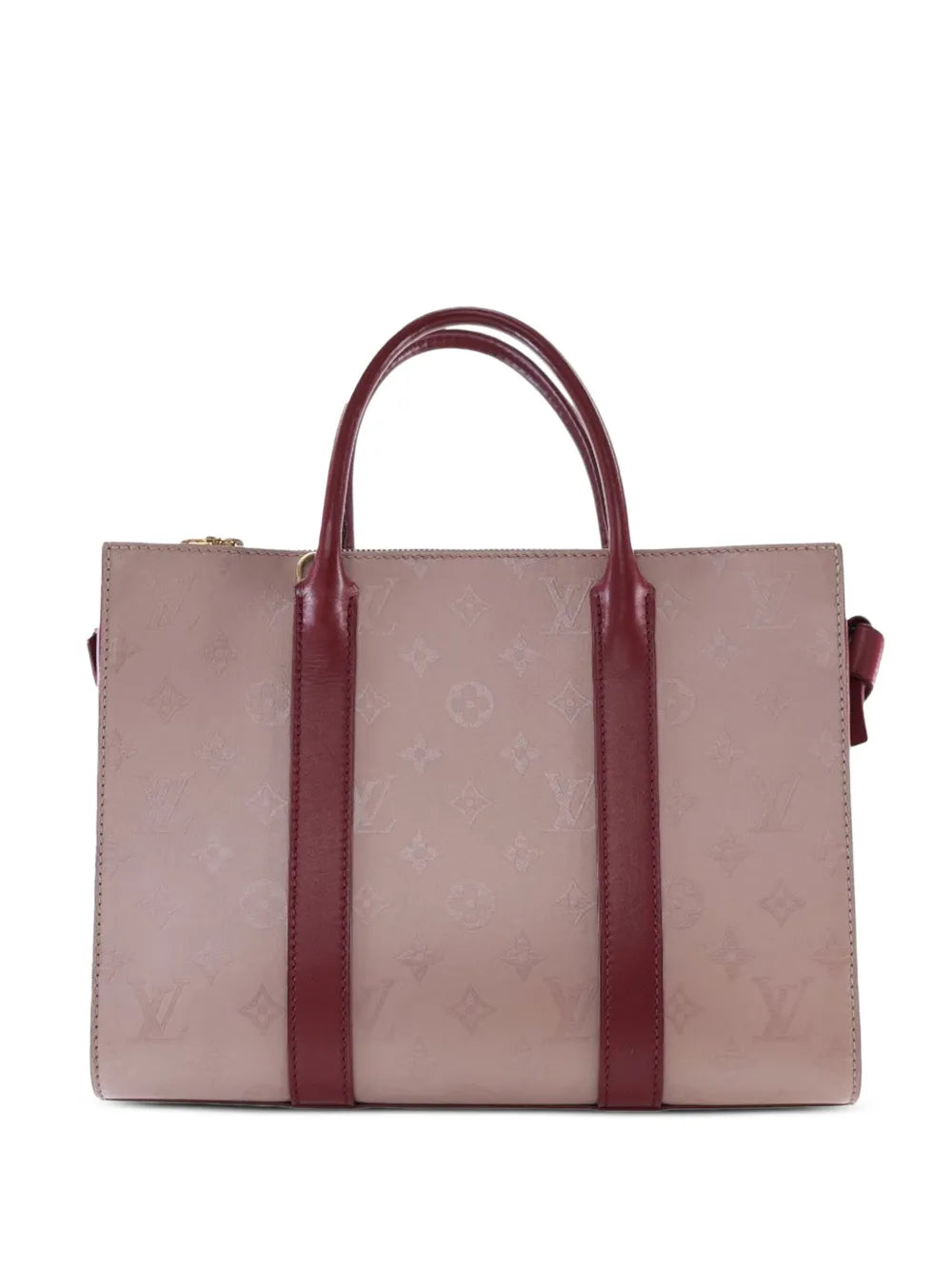 Pre-OwnedLouis Vuitton Pre-Owned2021-2025 Monogram Cuir Plume Very Tote MM satchel