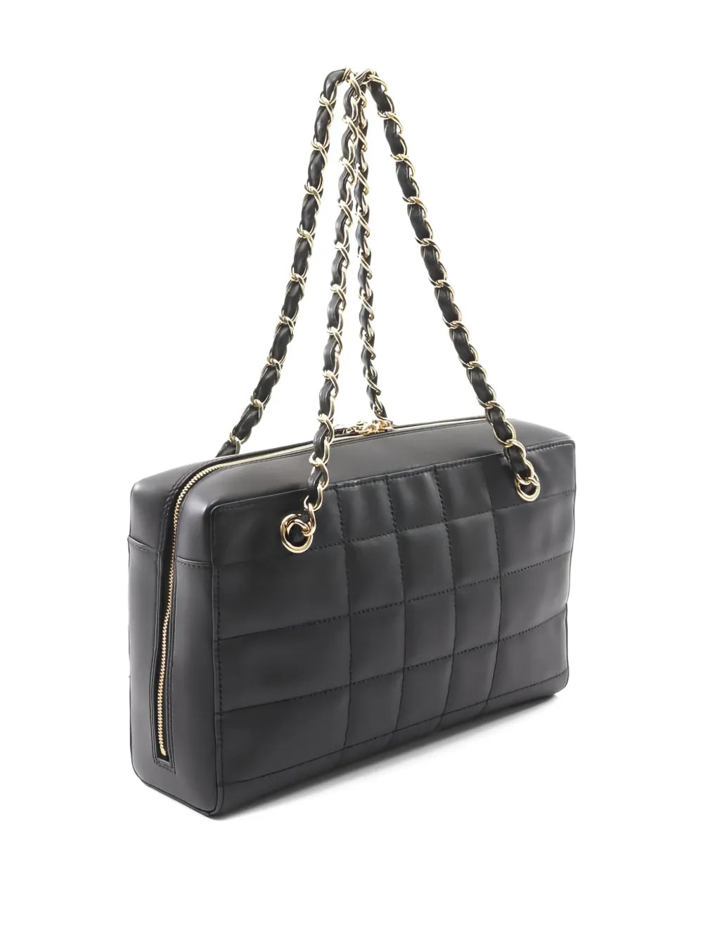 Pre-OwnedCHANEL Pre-Owned2002-2003 Choco Bar shoulder bag
