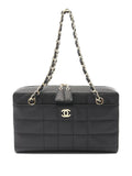 Pre-OwnedCHANEL Pre-Owned2002-2003 Choco Bar shoulder bag