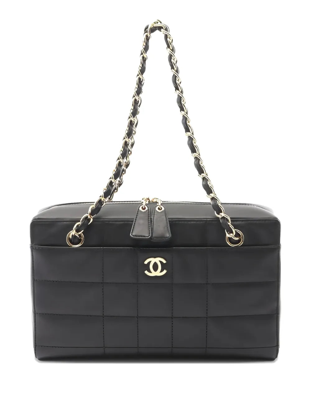 Pre-OwnedCHANEL Pre-Owned2002-2003 Choco Bar shoulder bag