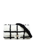 Pre-OwnedCHANEL Pre-Owned2022-2025 Fluffy Tartan Flap shoulder bag