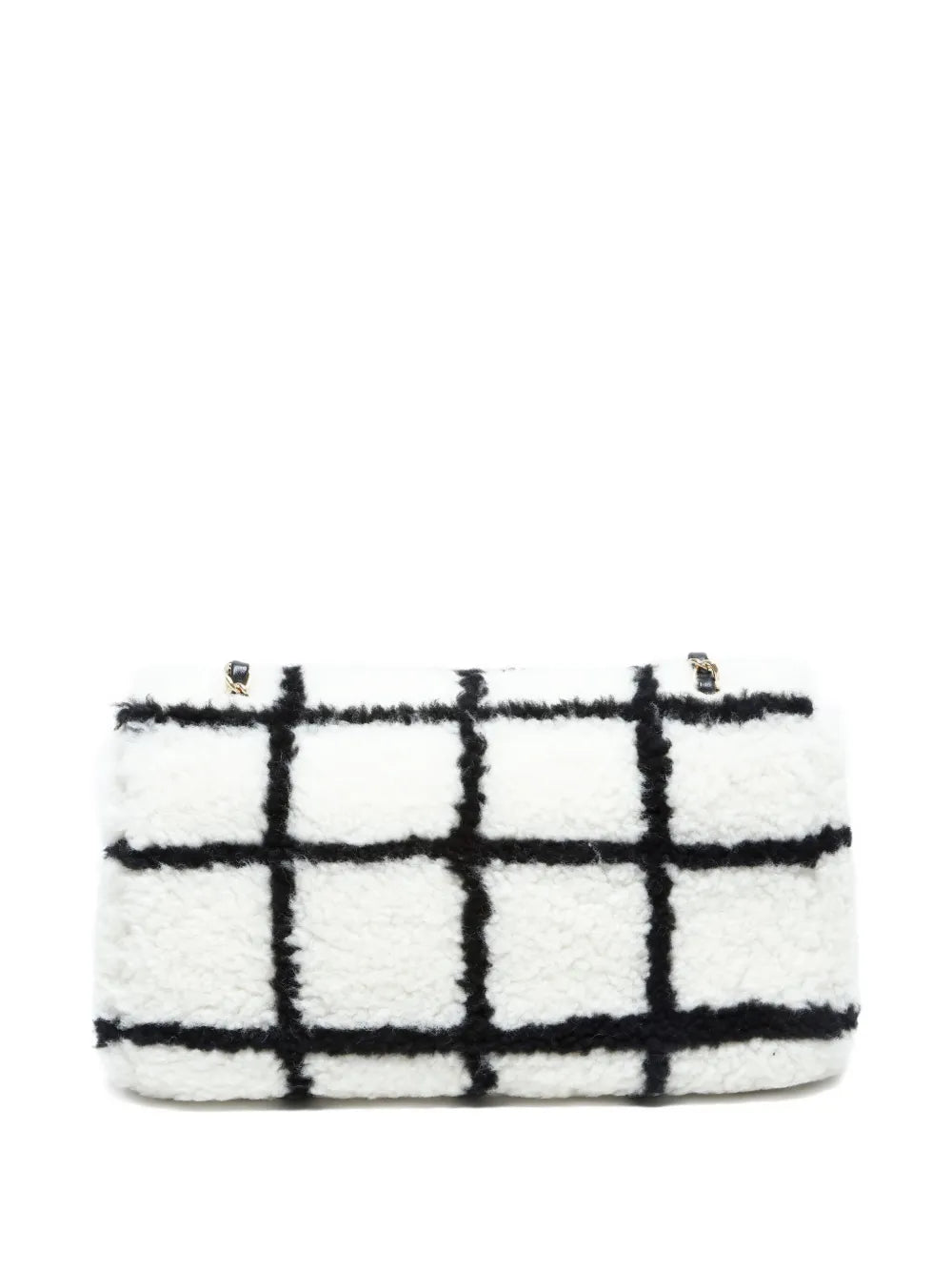 Pre-OwnedCHANEL Pre-Owned2022-2025 Fluffy Tartan Flap shoulder bag