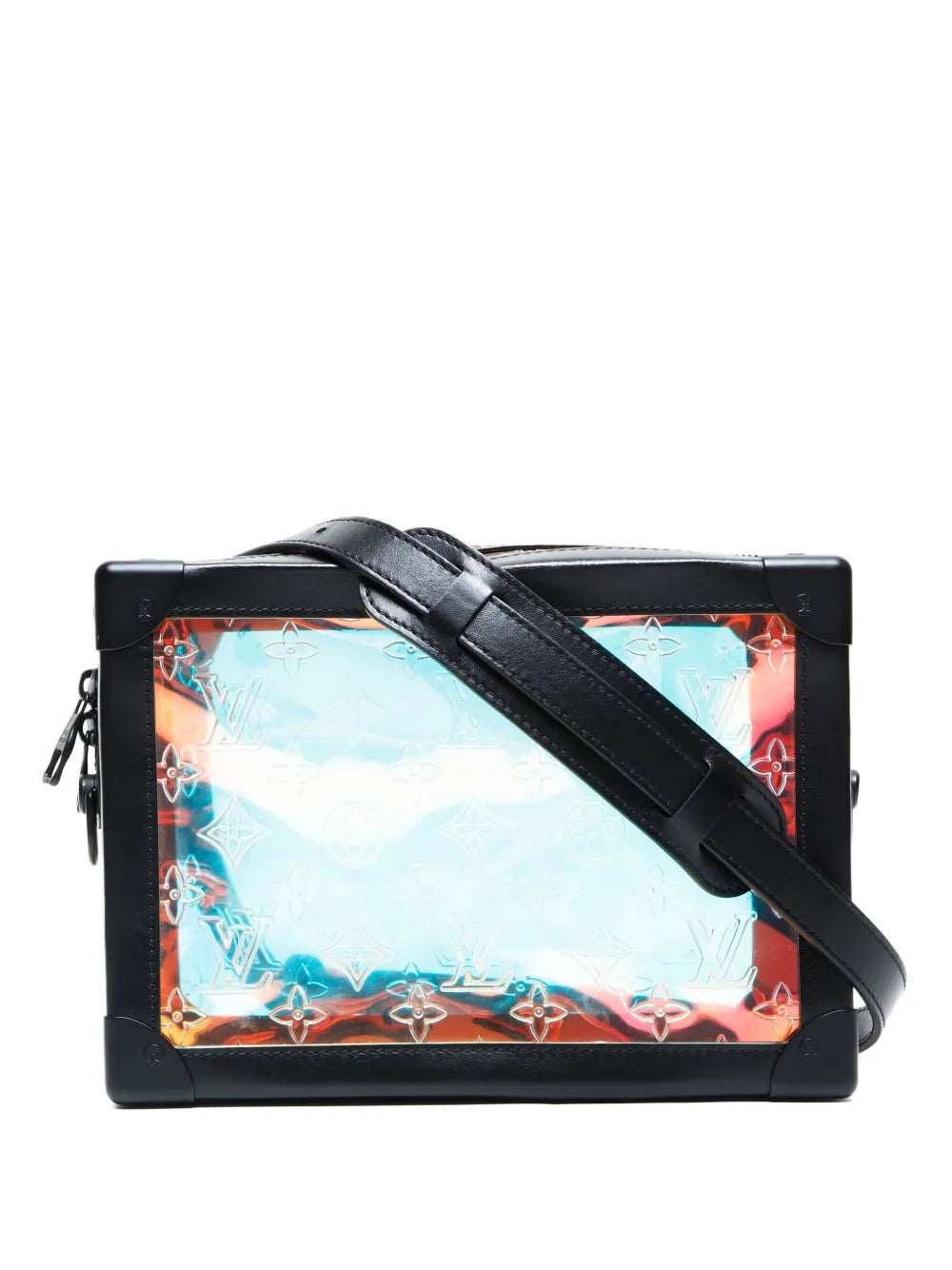 Pre-OwnedLouis Vuitton Pre-Owned2021-2025 Soft Trunk monogram prism shoulder bag