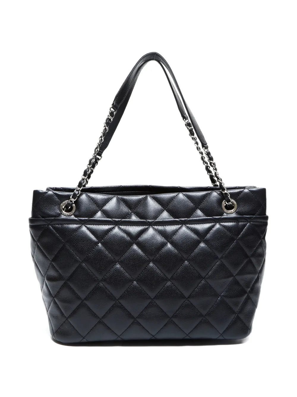 Pre-OwnedCHANEL Pre-Owned 2013-2014 Interlocking CC quilted tote bag