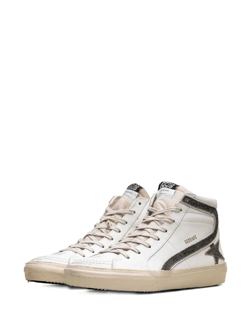 Golden Goose Slide Leather Sneakers