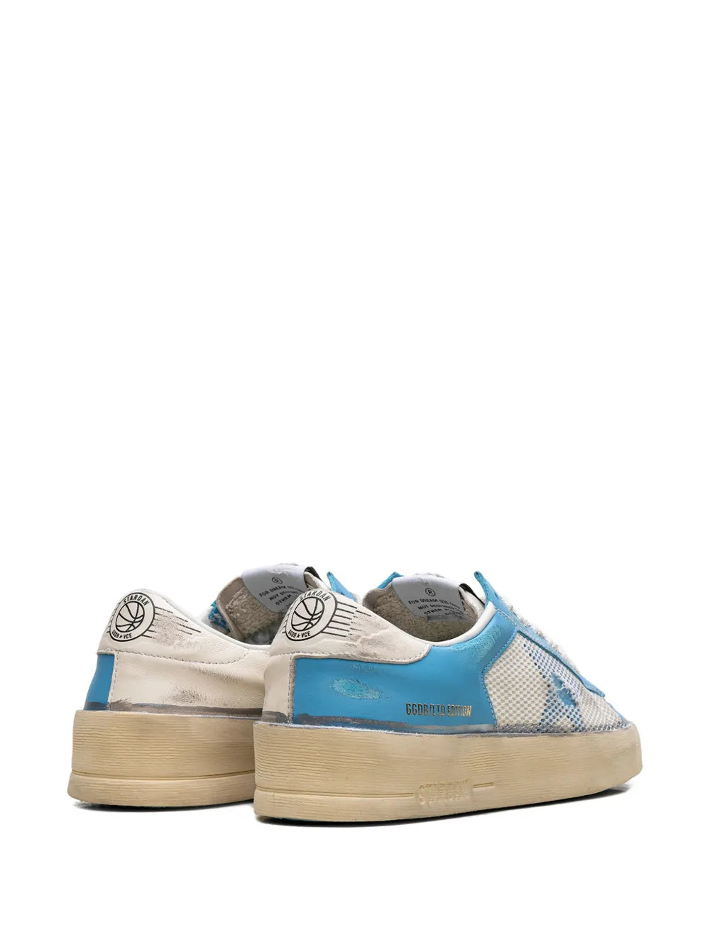 Golden Goose Stardan Mesh-Trim Sneakers