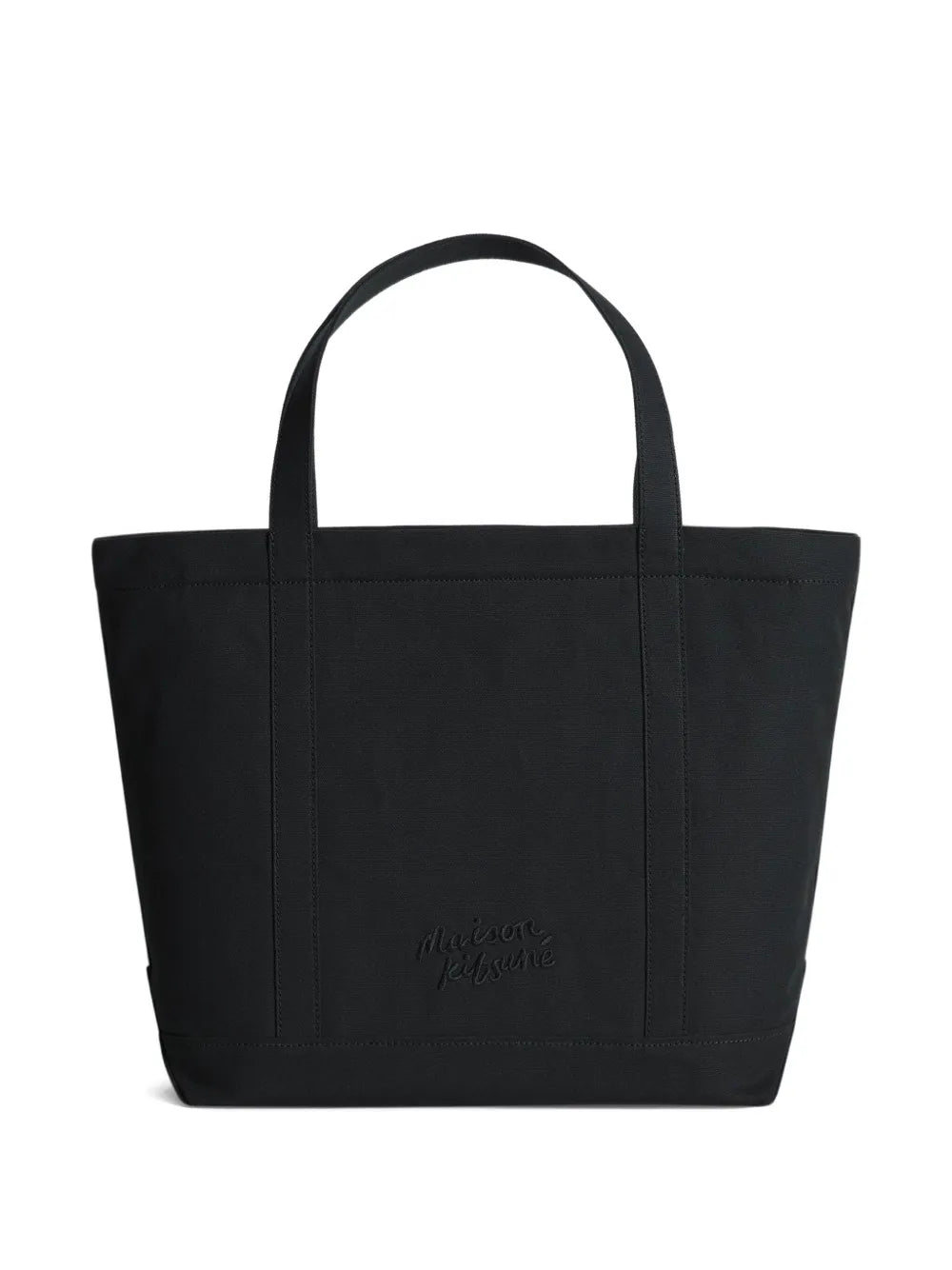 Maison Kitsunélarge Fox Head tote bag