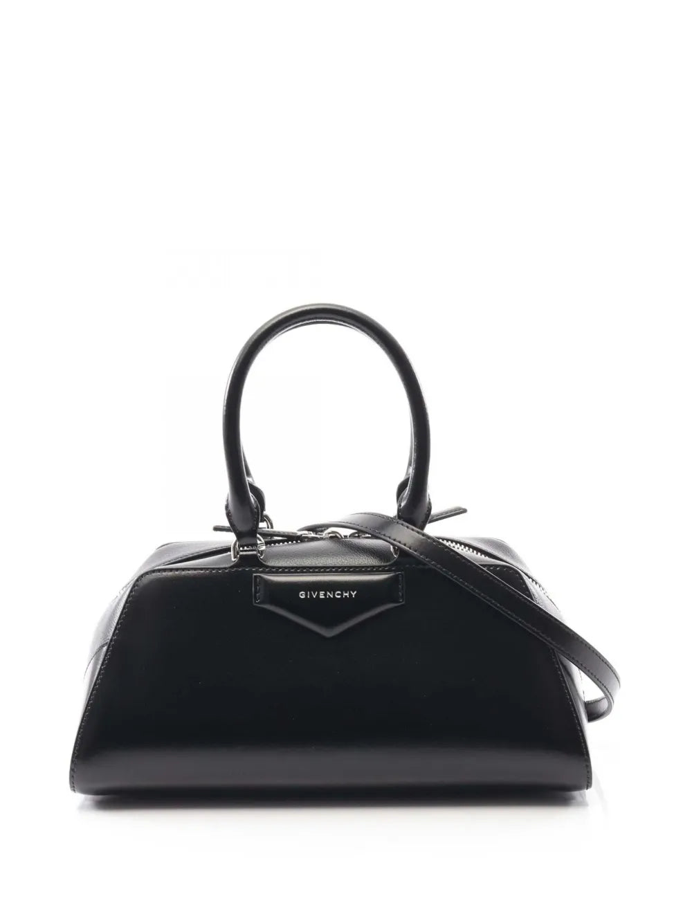 Pre-OwnedGivenchy Pre-Owned2000-2025 Small Box Calfskin Antigona East West satchel