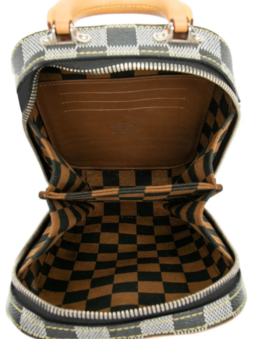 Pre-OwnedLouis Vuitton Pre-Owned2019 Damier Colors Valisette Verticale satchel