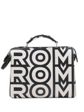 Pre-OwnedFendi Pre-Owned2000-2025 Marc Jacobs Mini Nappa Vitello King Logo Print Peekaboo ISeeU satchel