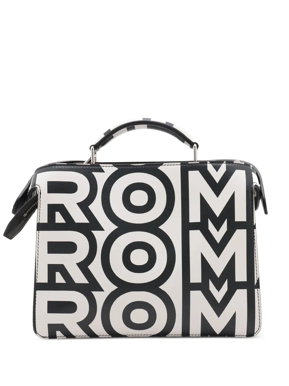 Pre-OwnedFendi Pre-Owned2000-2025 Marc Jacobs Mini Nappa Vitello King Logo Print Peekaboo ISeeU satchel