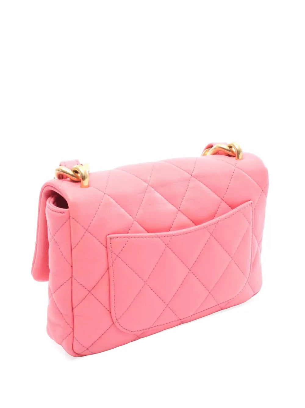 Pre-OwnedCHANEL Pre-Owned2021-2025 Small Quilted Lambskin Funky Town Flap shoulder bag