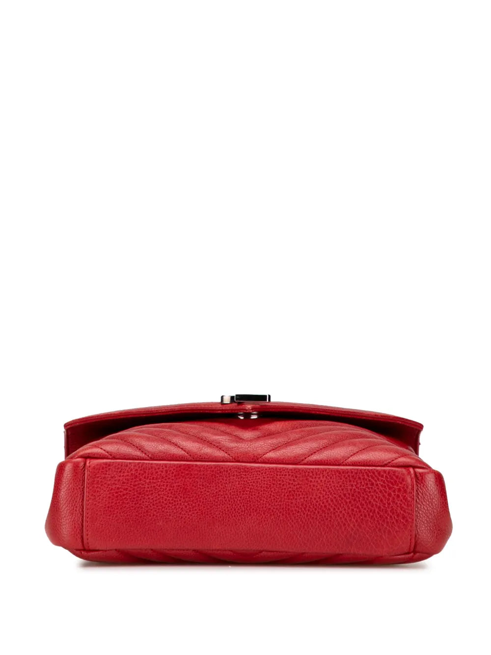 Pre-OwnedSaint Laurent Pre-Owned2016 Medium Chevron Sheepskin Monogram College satchel
