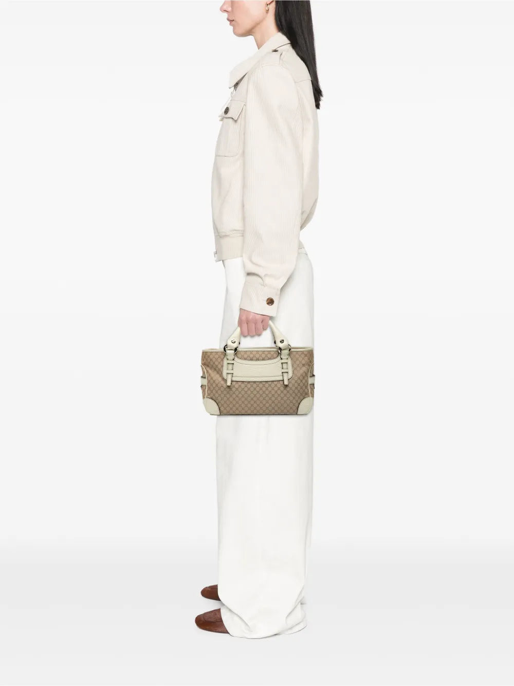Pre-OwnedCeline Pre-Owned2008 Macadam Canvas Boogie handbag