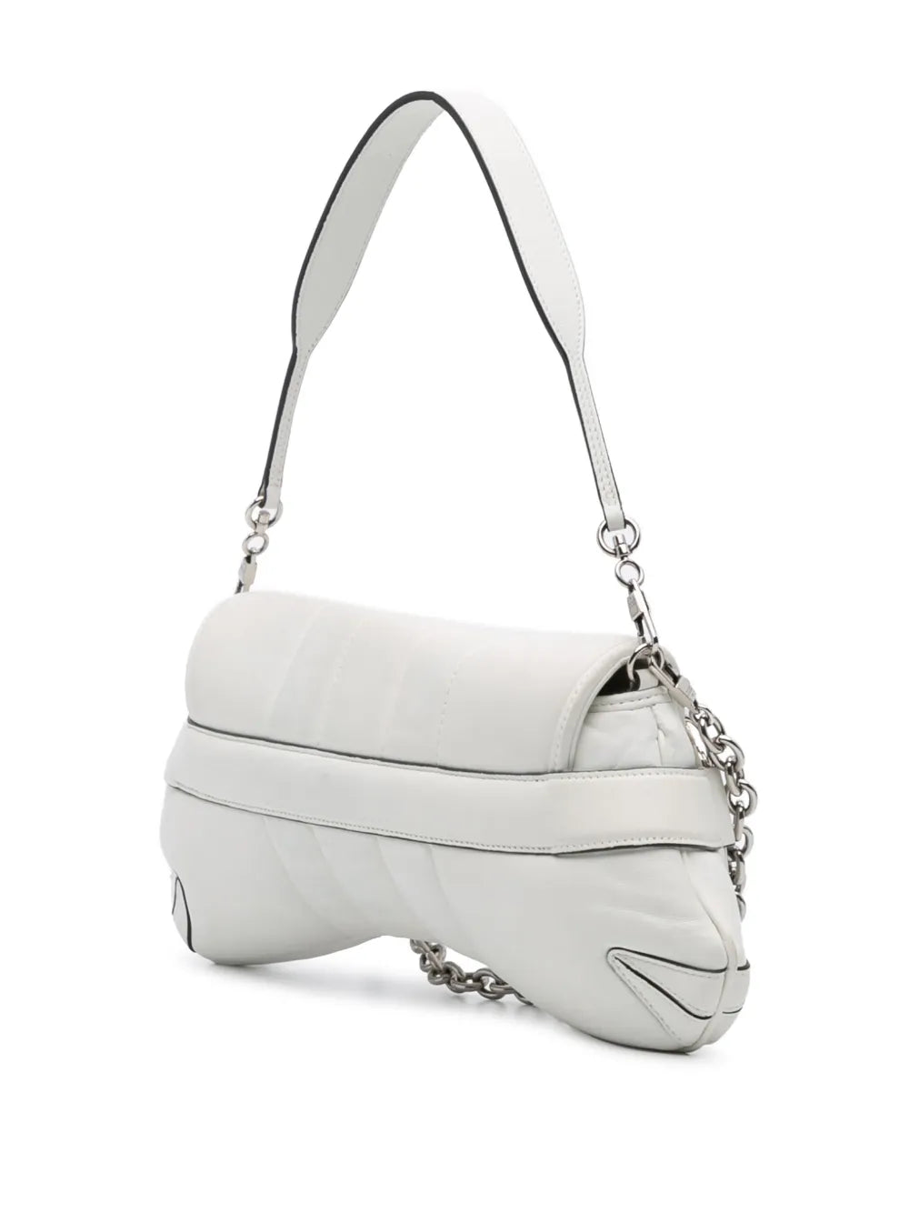 Pre-OwnedGucci Pre-Owned2016-2025 Small Leather Horsebit Chain satchel