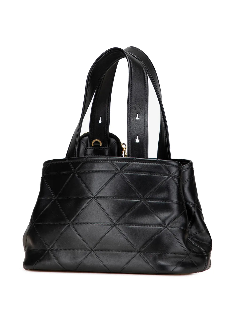 Pre-OwnedPrada Pre-Owned2013-2025 Small Quilted Lambskin satchel