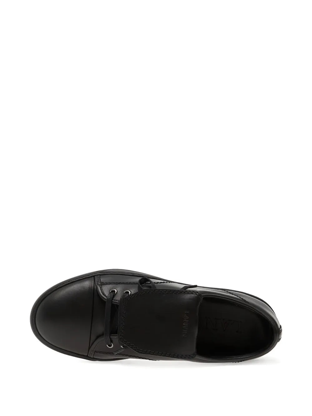 Lanvin Dbb1 Flap Leather Sneakers
