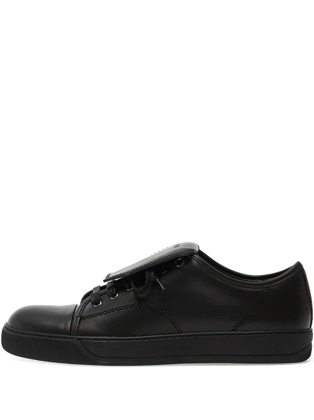 Lanvin Dbb1 Flap Leather Sneakers