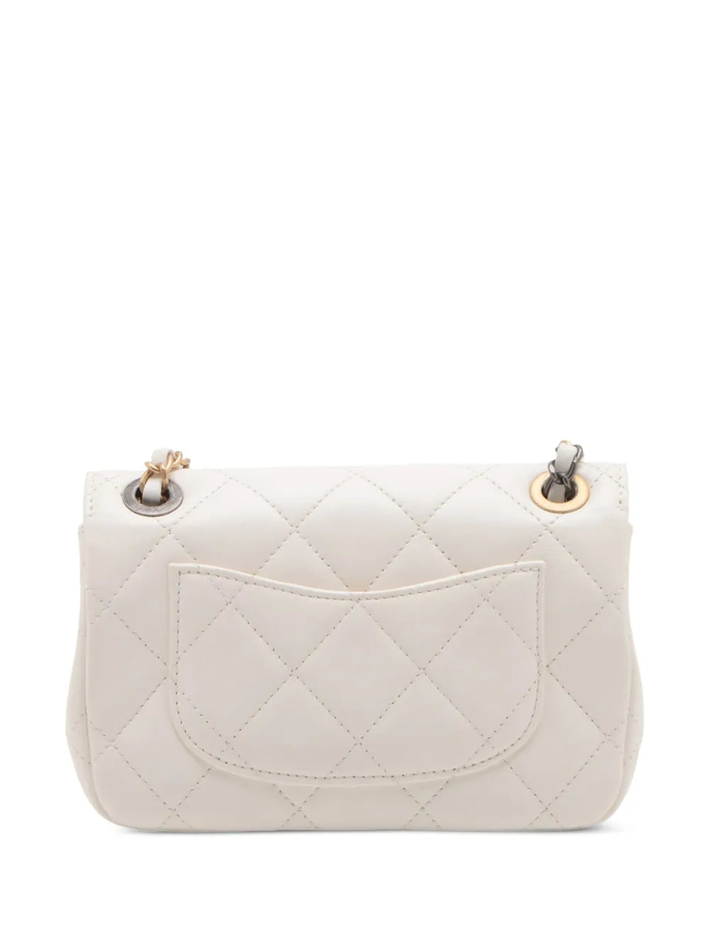 Pre-OwnedCHANEL Pre-Owned2021-2025 Mini Quilted Lambskin Coco Clips Flap crossbody bag