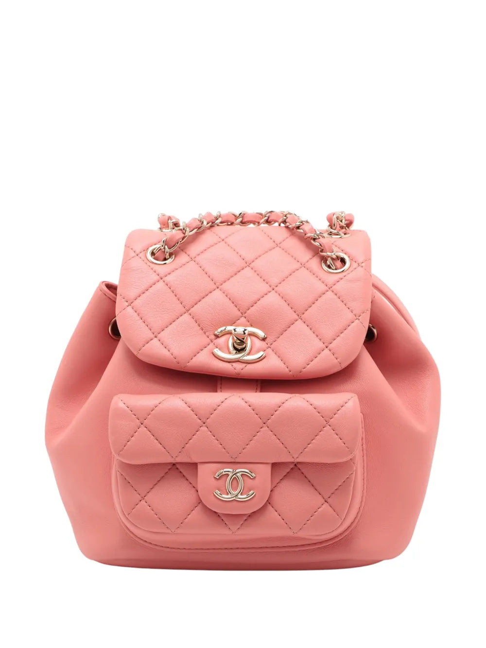 Pre-OwnedCHANEL Pre-Owned2021-2025 Small Lambskin Duma backpack