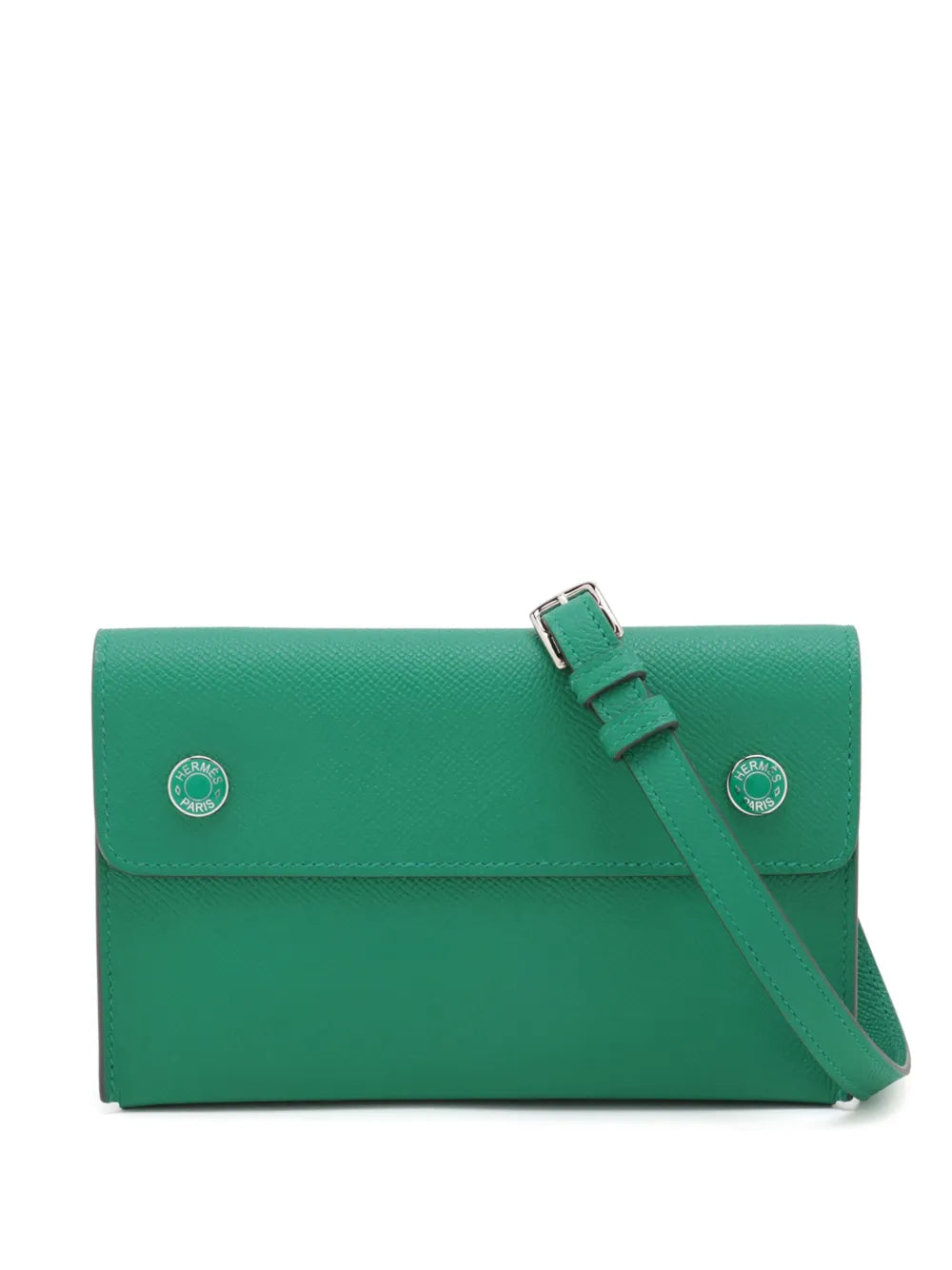 Pre-OwnedHermre-Owned2024 Epsom Hermesnap Wallet On Strap crossbody bag
