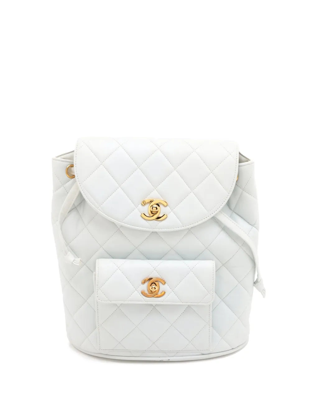 Pre-OwnedCHANEL Pre-Owned1994-1996 Medium Quilted Lambskin Duma backpack