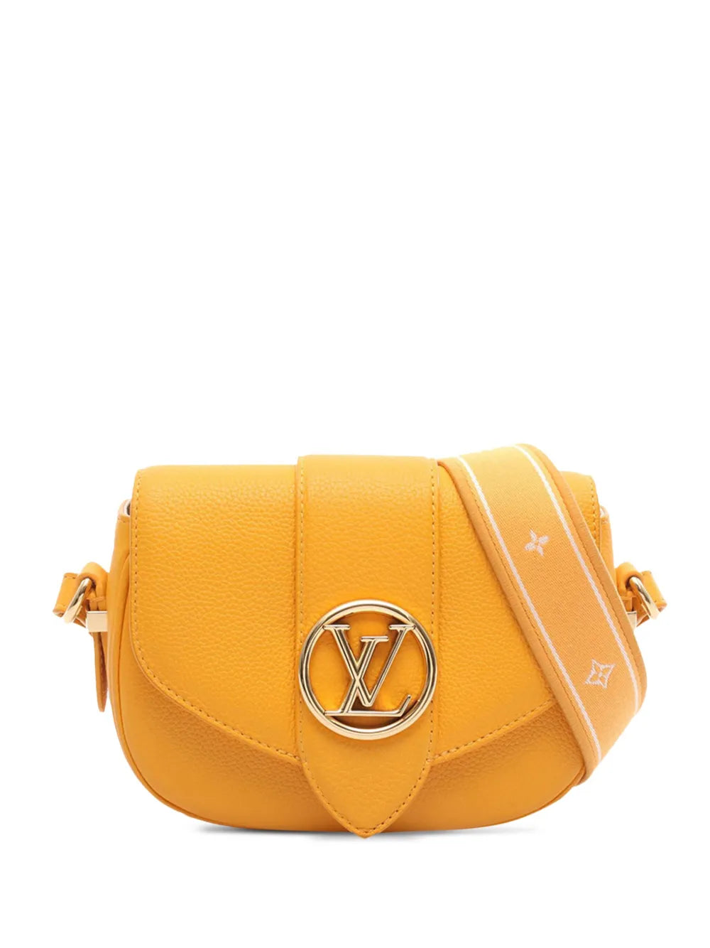 Pre-OwnedLouis Vuitton Pre-Owned2021-2025 Grained Calfskin LV Pont 9 Soft PM crossbody bag