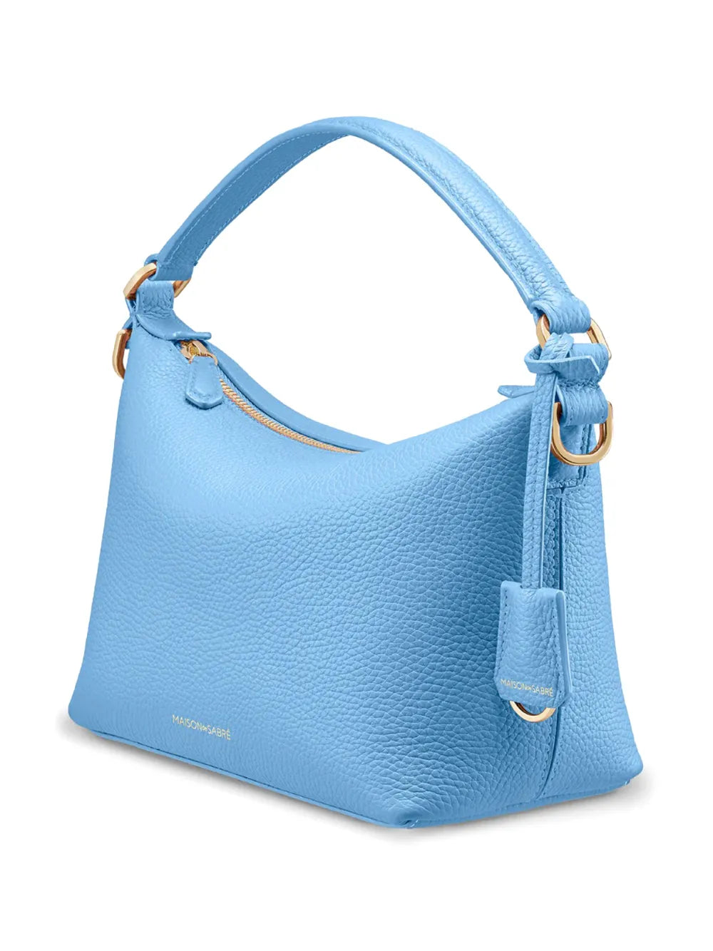 MAISON de SABRÉPadded Handle Leather Hobo