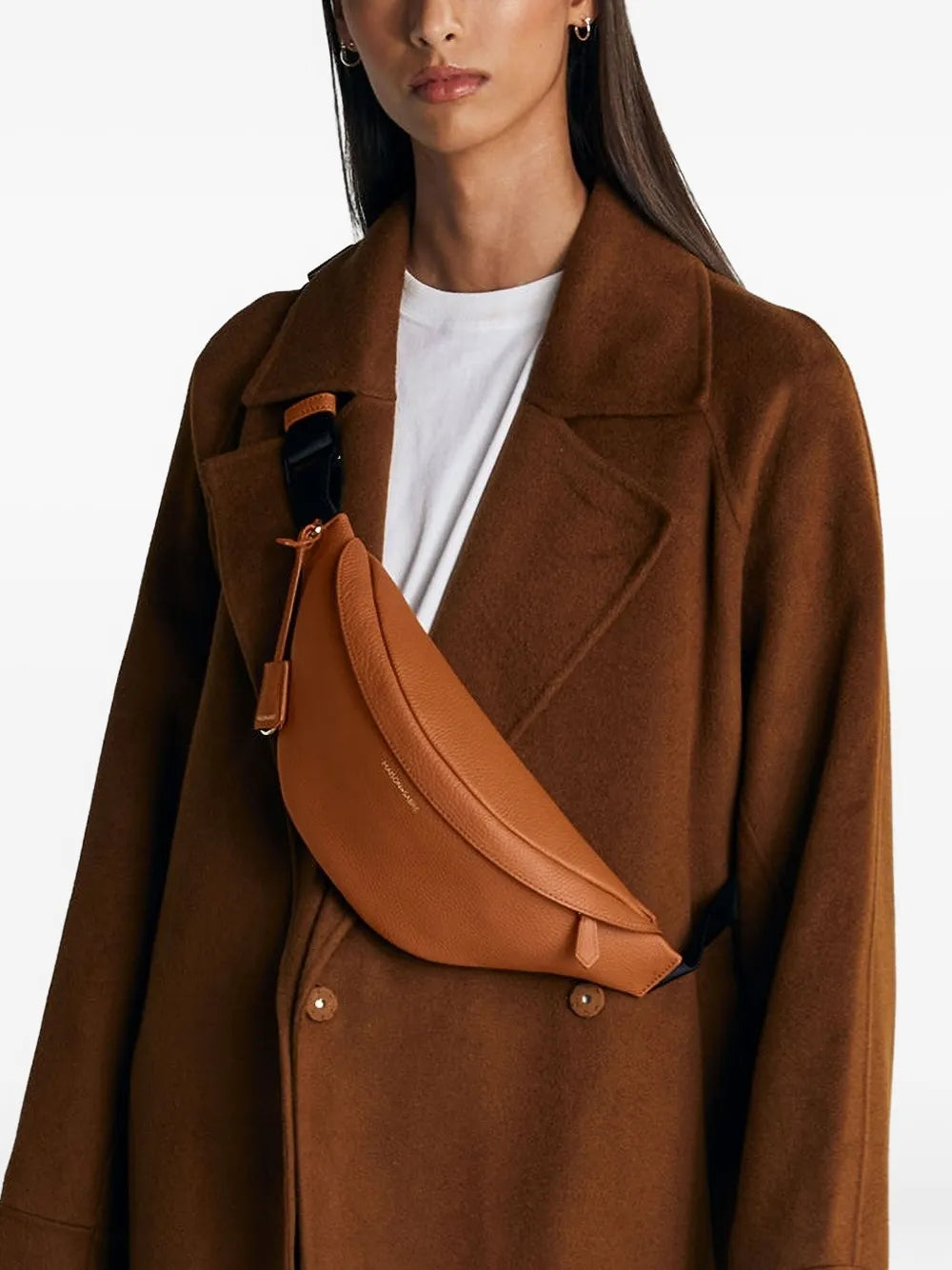 MAISON de SABRÉZip Leather Sling Bag