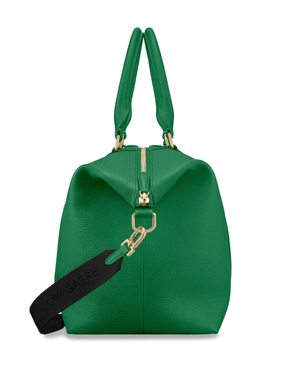 MAISON de SABRÉzip leather weekender bag