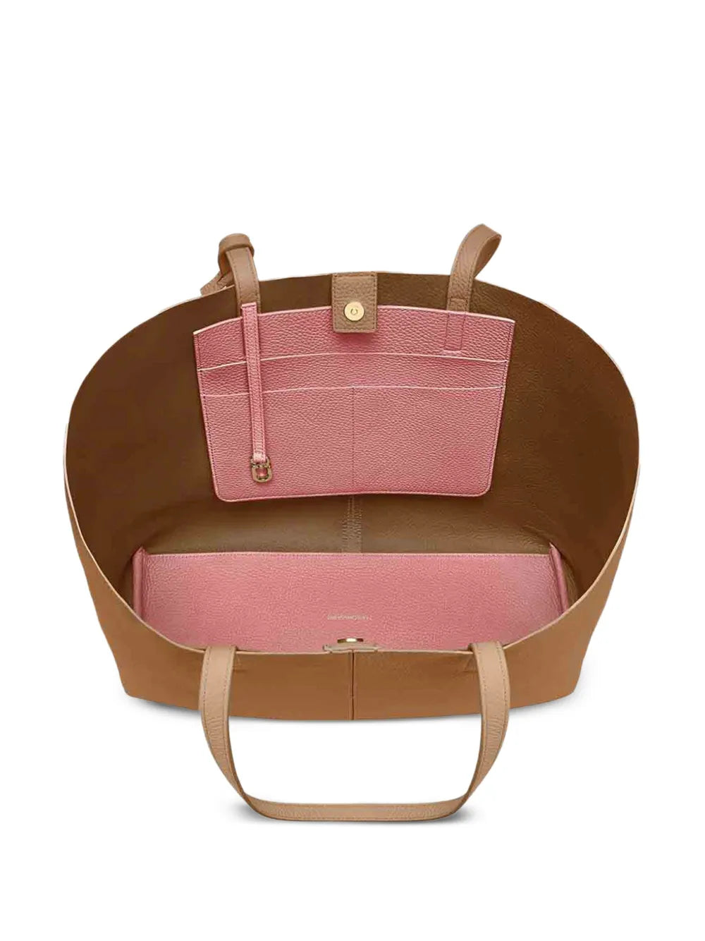 MAISON de SABR?nap Soft leather tote bag
