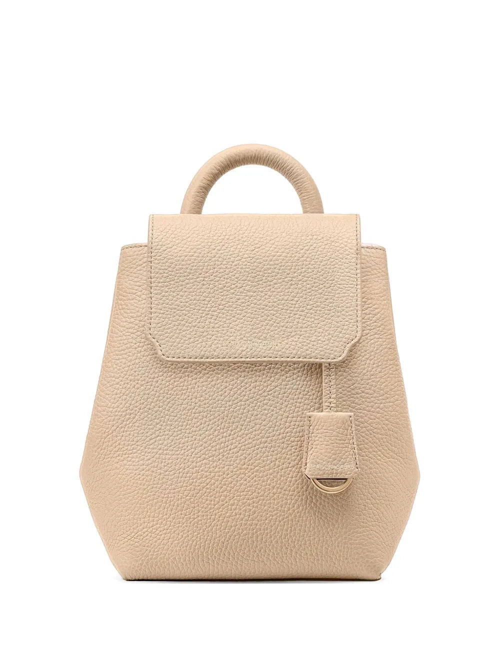 MAISON de SABR?agnetic closure leather backpack
