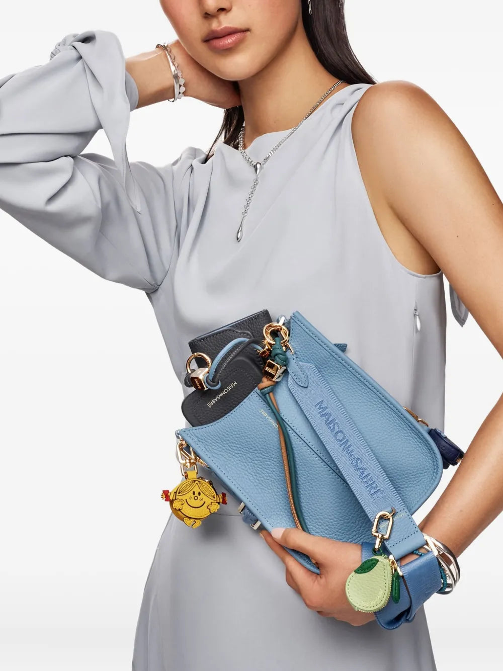 MAISON de SABR?ini Saddle leather bag