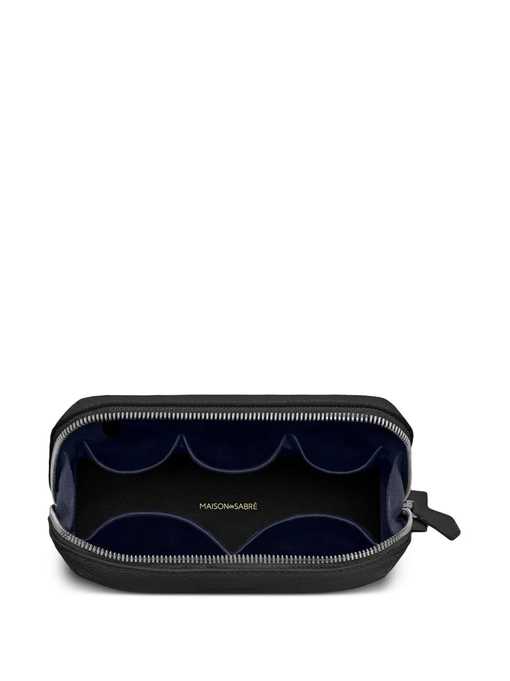 MAISON de SABR?ebbled zip pouch