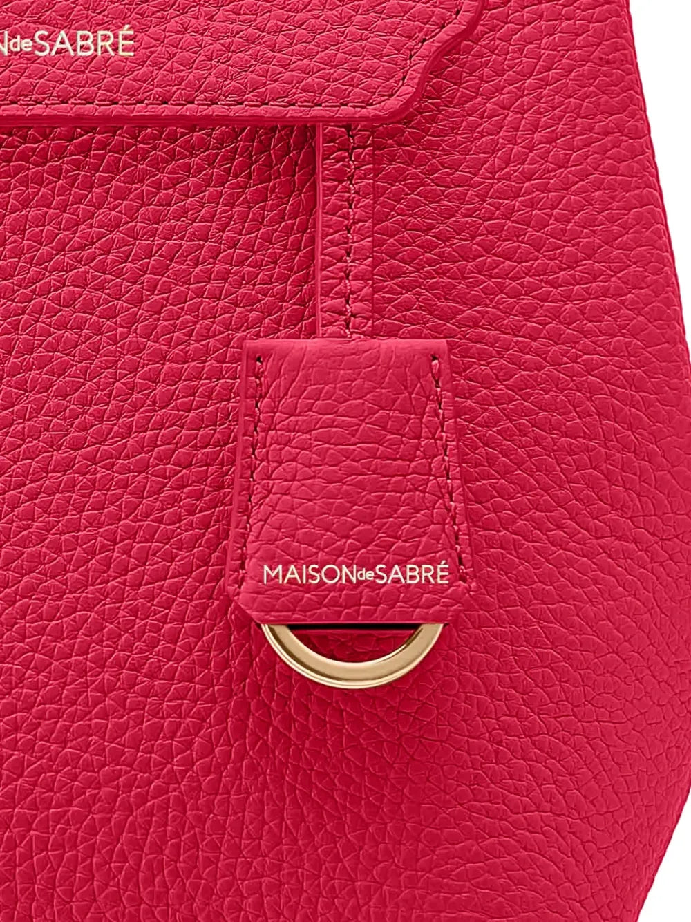 MAISON de SABR?ini leather backpack