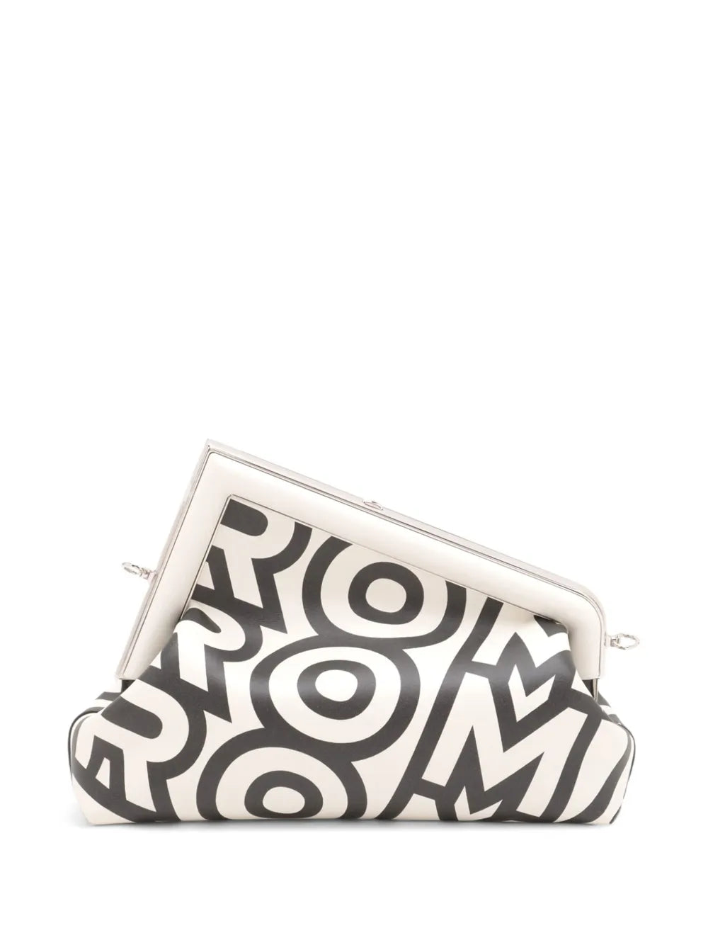 Pre-OwnedFendi Pre-Owned2023-2025 Marc Jacobs Midi Nappa Logo Print Fendi First crossbody bag