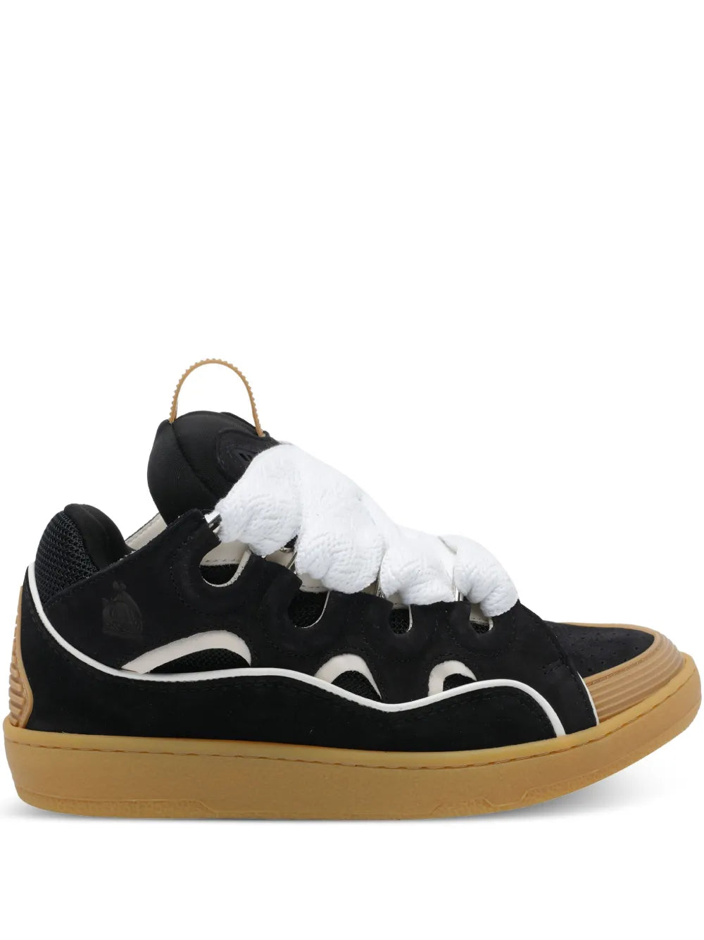 Lanvin Curb Lace-Up Sneakers