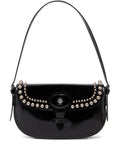 Ballysmall Beckett studded leather shoulder bag